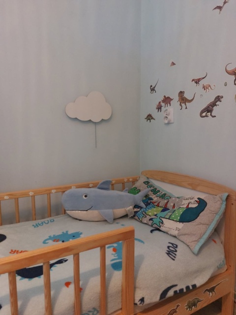 Lampka Nocna "Chmurka" - Lampka wisząca na baterie